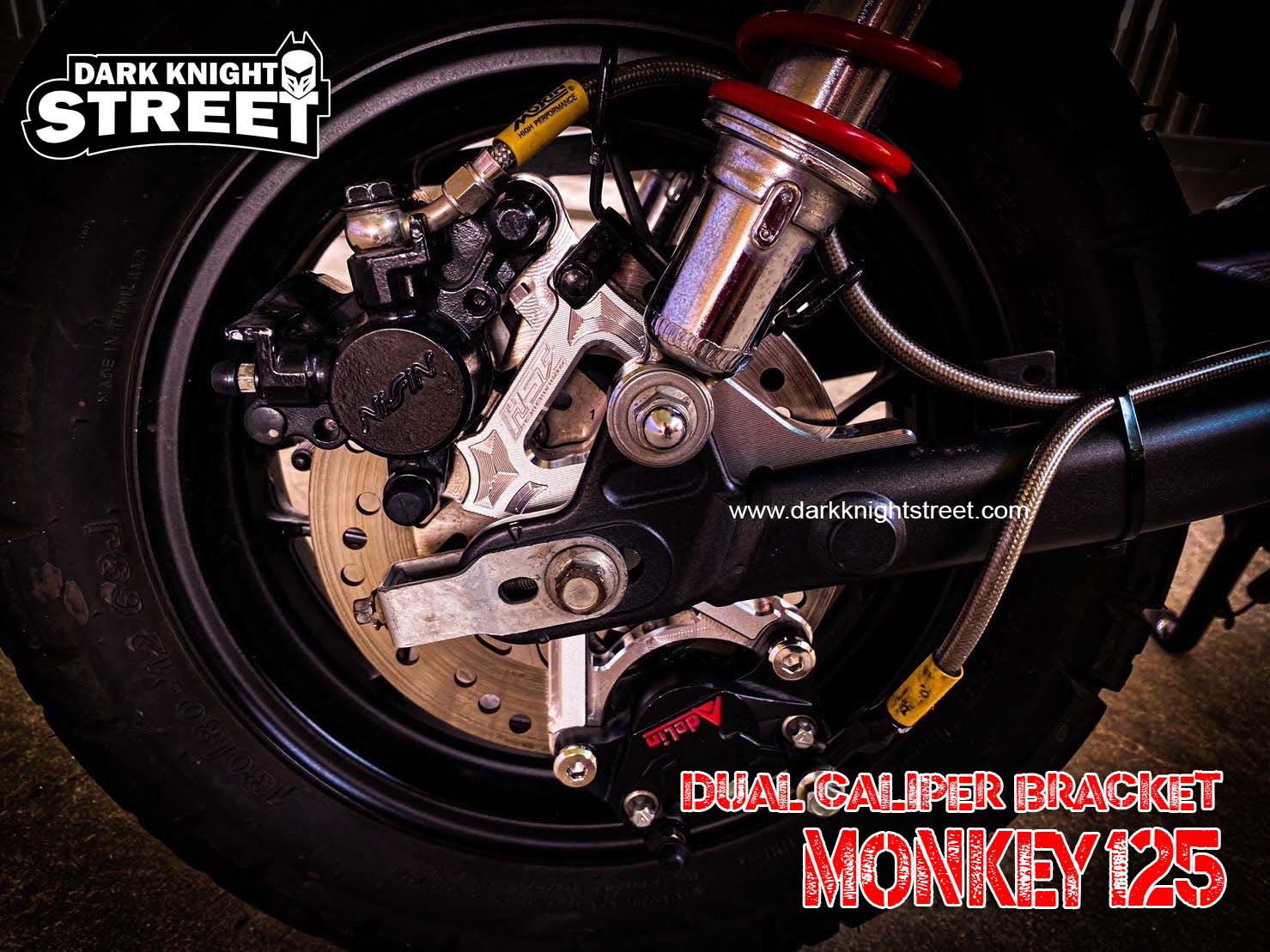 Full Handbrake setup for Honda Monkey125