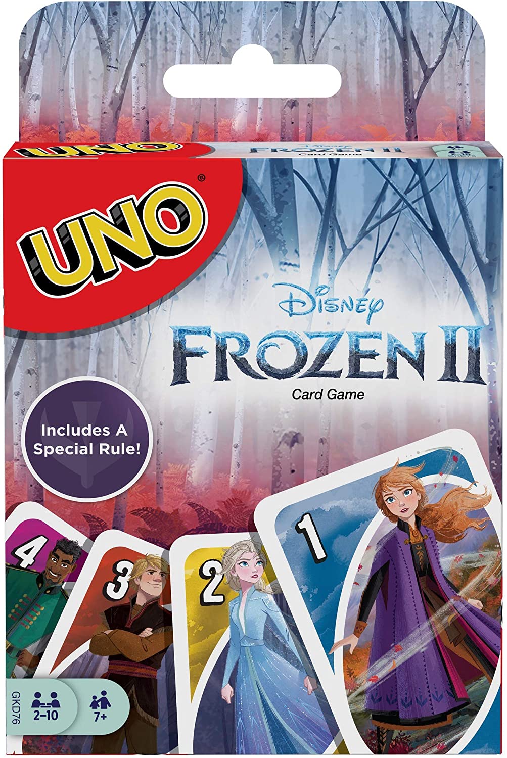 Uno Frozen ของแท้ JP [ไพ่ Disney]