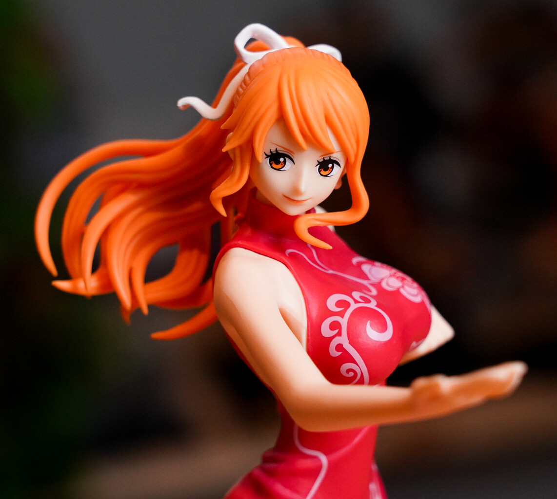 Nami Kung Fu Style ของแท้ JP แมวทอง - Glitter & Glamours Banpresto [โมเดลวันพีช]