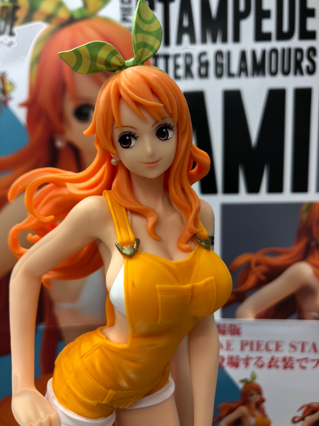 Nami Stampede ของแท้ JP แมวทอง - Glitter & Glamours Banpresto [โมเดลวันพีช]