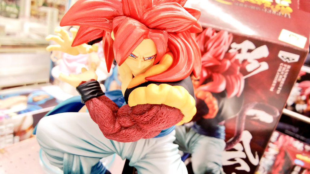 Gogeta Super Saiyan 4 ของแท้ JP แมวทอง - Scultures Banpresto [โมเดลดราก้อนบอล]