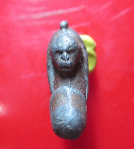 พระปล้ดขิกเนื้อตะกั่วอาบทองแดง หลวงปู่เส็งวัดบางนา จ.ปทุมธานี สภาพใช้