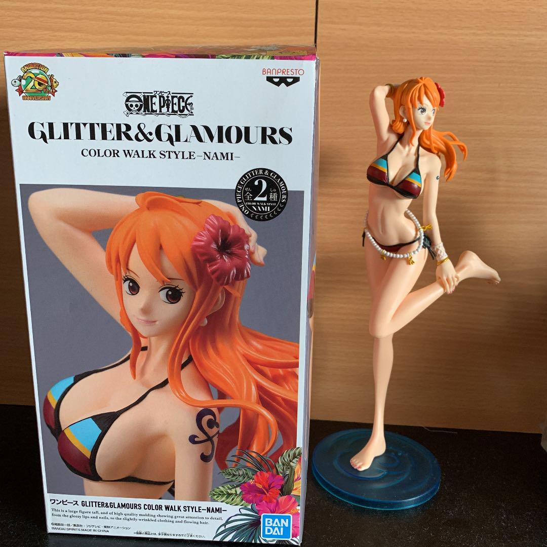 Nami Color Walk Style ของแท้ JP แมวทอง - Glitter & Glamours Banpresto [โมเดลวันพีช]