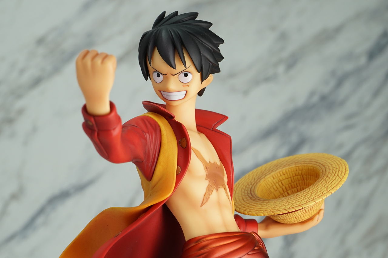 Luffy Film Z ของแท้ JP แมวทอง - POP Megahouse [โมเดลวันพีช]