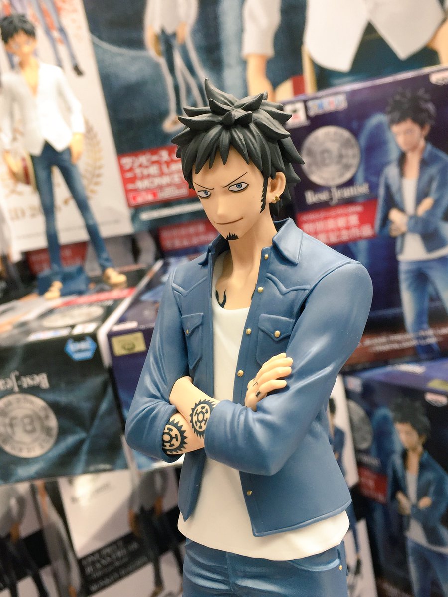 Law ของแท้ JP แมวทอง - Jeans Freak The Last World Banpresto [โมเดลวันพีช]
