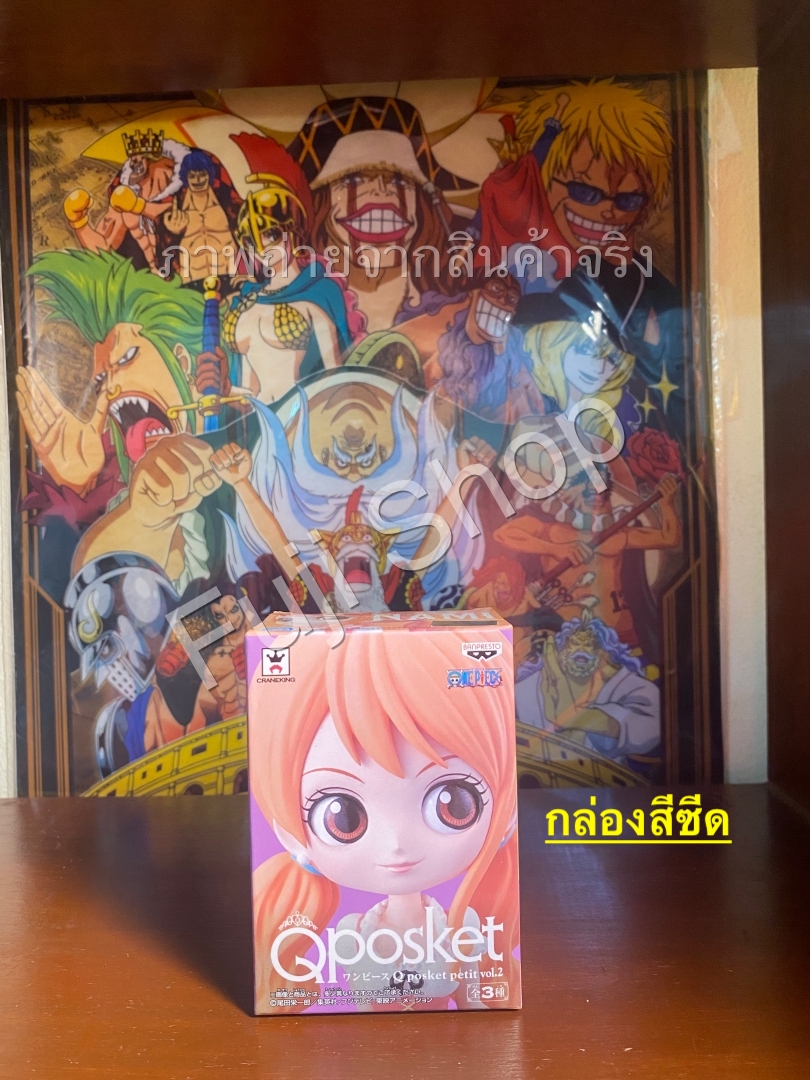 Nami ของแท้ JP แมวทอง - Q Posket Petit Banpresto [โมเดลวันพีช]