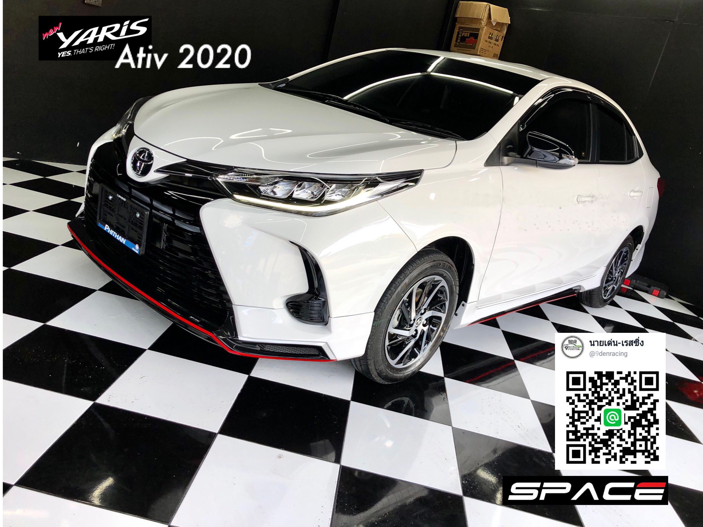 Space VS Toyota Yaris Ativ 4D 2020-On [ที่ว่างสำหรับคนอย่างคุณว่างแล้วที่นี่]