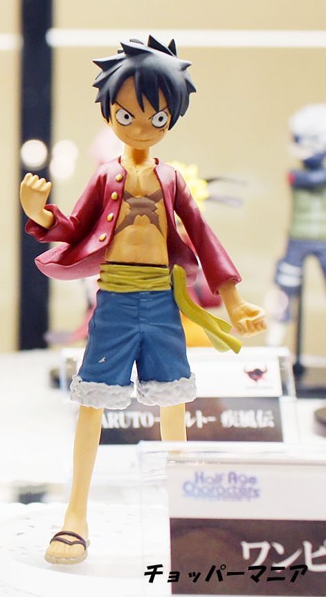 Straw Hat Pirates New World Set ของแท้ JP แมวทอง - Half Age Characters Bandai [โมเดลวันพีช] (9 ตัว)