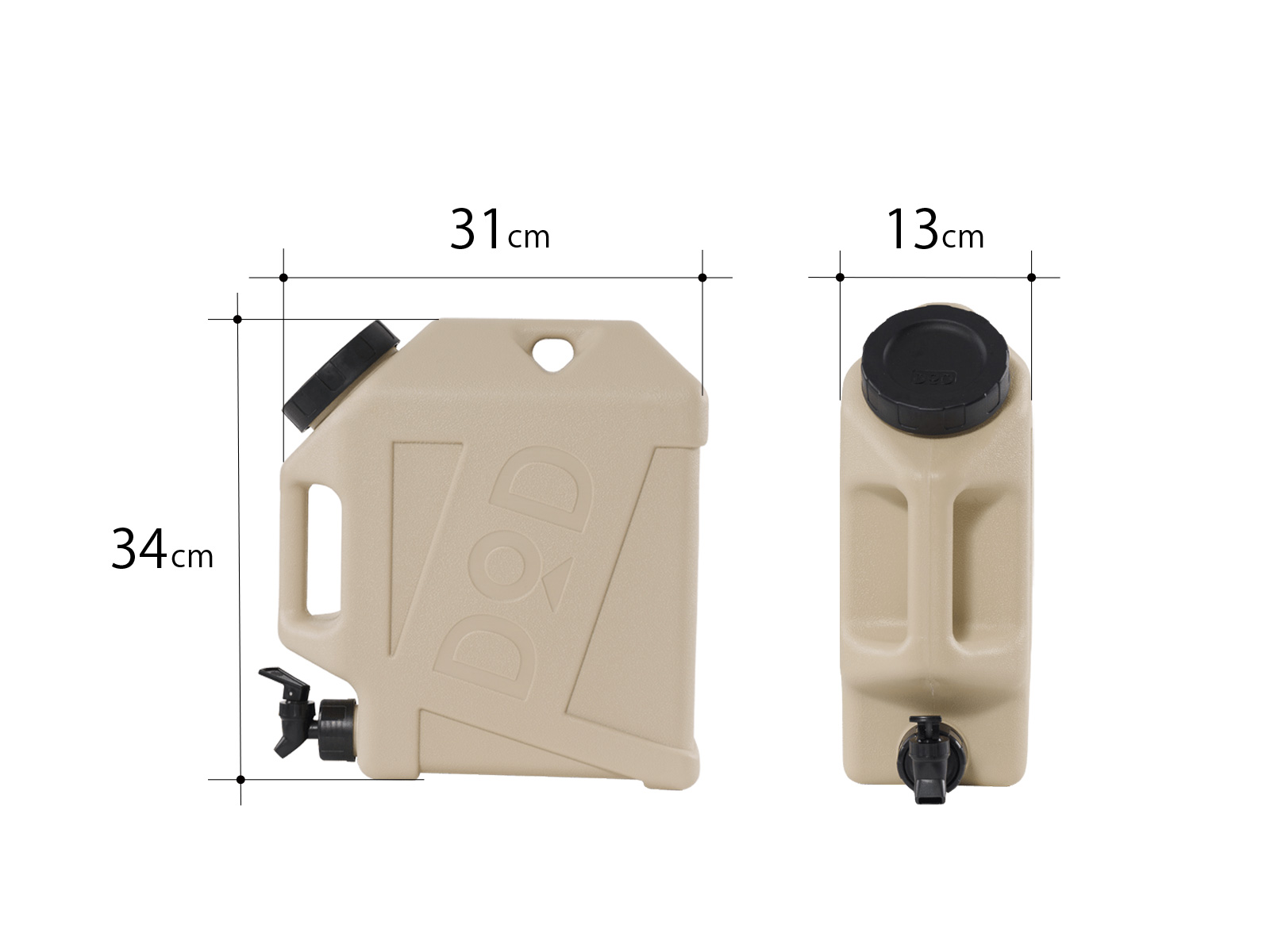 DoD Jiminy Tank Beige WT3-863-BG