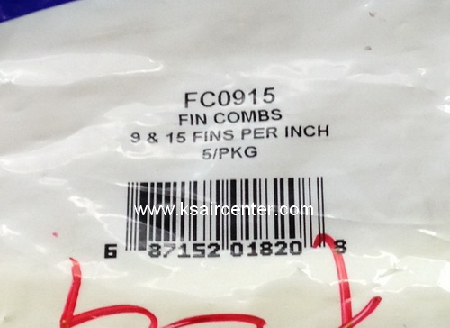 หวีแต่งรังผึ้ง ฟินคอยล์ SUPCO รุ่น FC0915