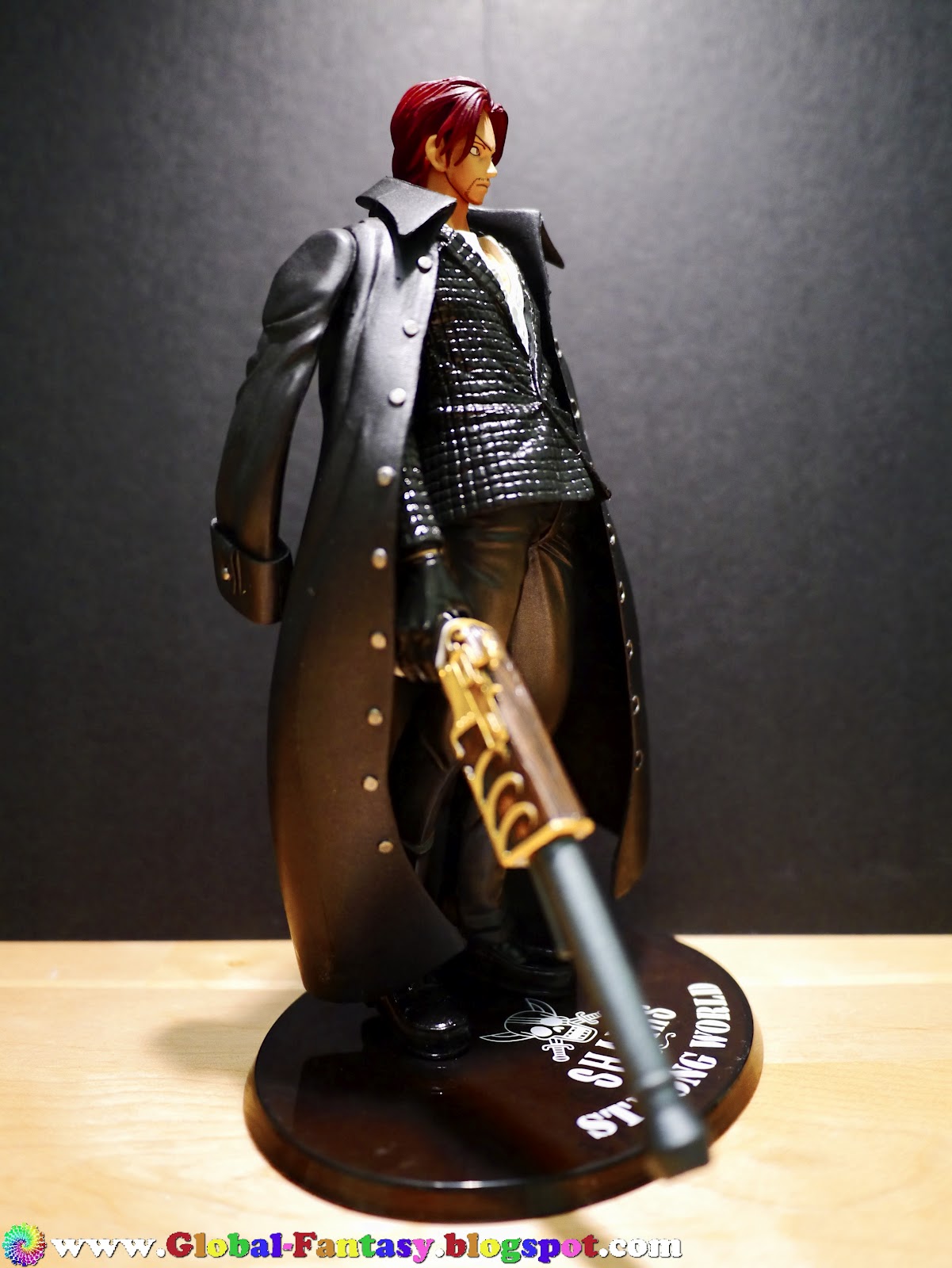 Shanks Strong World ของแท้ JP แมวทอง - Figuarts Zero Bandai [โมเดลวันพีช]