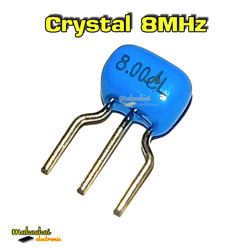 Ceramic 8.0MG 8M 8.000MHZ 8MHz คริสตอลเซรามิก 3 ขา