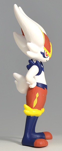 Cinderace ของแท้ JP - Monster Collection Takara Tomy [โมเดลโปเกมอน]