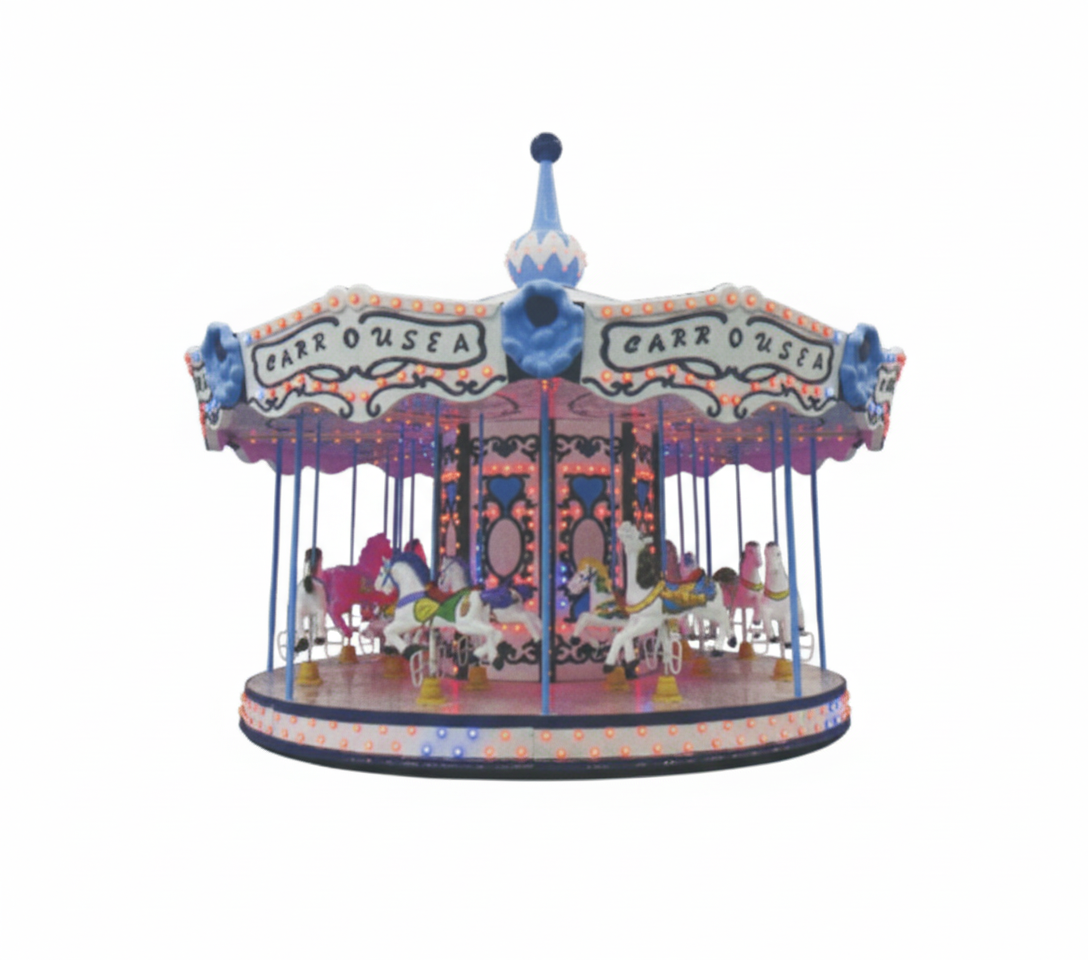 ม้าหมุนสวนสนุก ม้าโยก ทำจากไฟเบอร์กลาส เหล็ก เครื่องเล่นสนามกลางแจ้ง ในร่ม ในห้าง งานวัด ทำจากไฟเบอร์กลาส เหล็ก สอบถามราคาทางไลน์