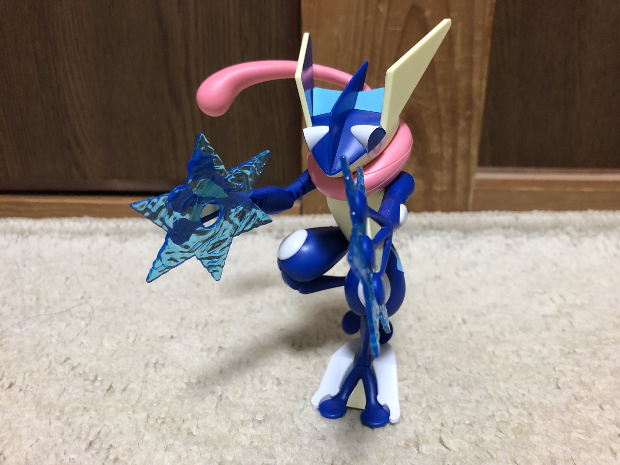 Greninja (แบบประกอบ) ของแท้ JP - Pokemon Plamo Bandai [โมเดลโปเกมอน]