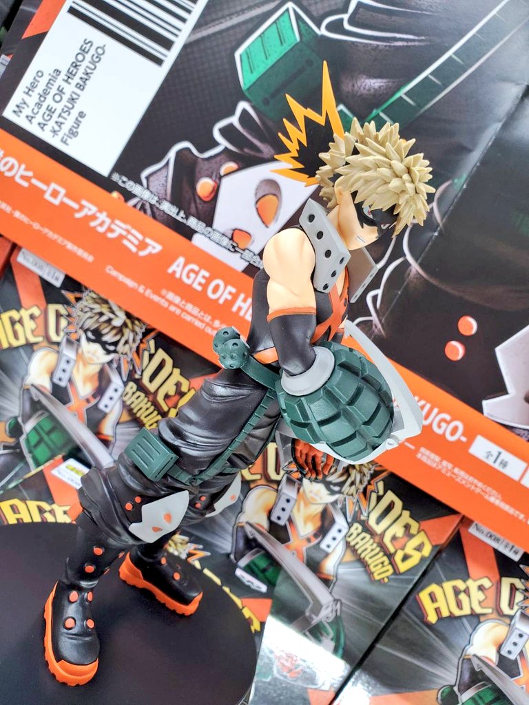 Bakugo ของแท้ JP - Age of Heroes Banpresto [โมเดล My Hero Academia]