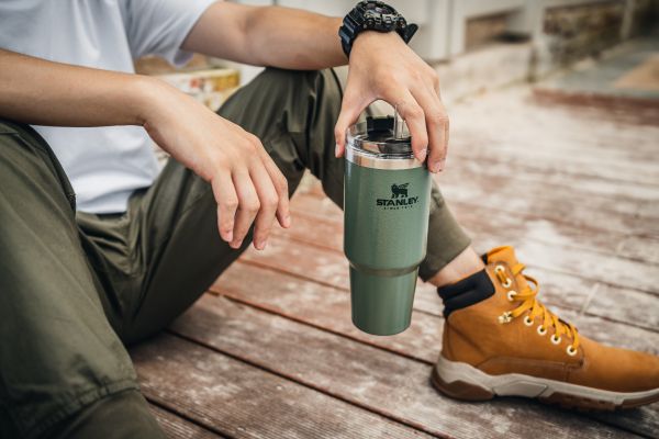 Adventure Quencher Tumbler 30Oz Hammertone Green