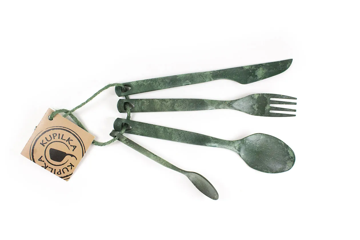 Kupilka Cutlery Set Green KCUTGO