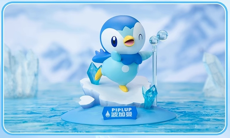 Piplup ของแท้ - Prime Figure Mini Funism [โมเดลโปเกมอน]