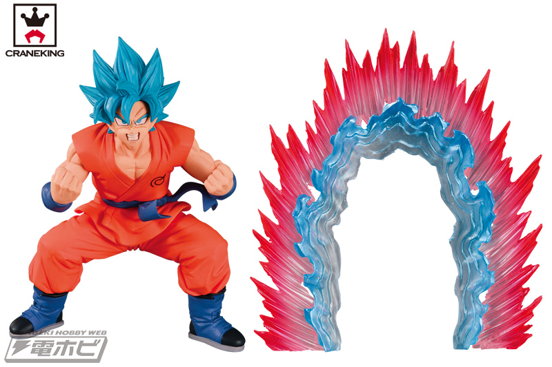 Goku Super Saiyan Blue ของแท้ JP แมวทอง - SSGSS Banpresto [โมเดลดราก้อนบอล] (1 ตัว + Aura)