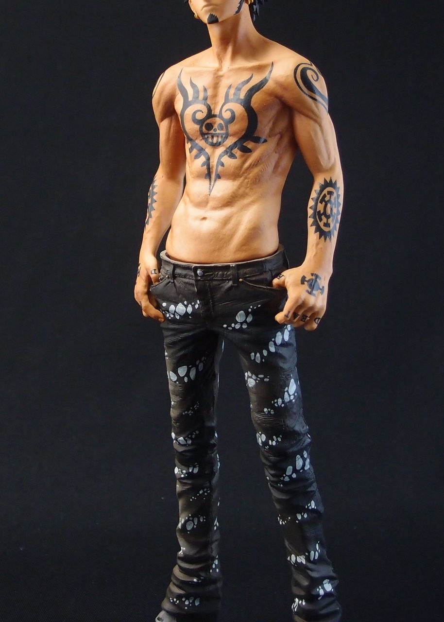 Law Special Color ของแท้ JP แมวทอง - King of Artist Banpresto [โมเดลวันพีช]