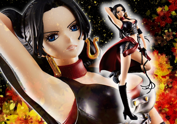 Boa Hancock Code B ของแท้ JP แมวทอง - Flag Diamond Ship Banpresto [โมเดลวันพีช]