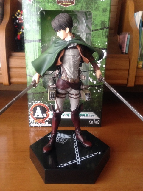 Levi ของแท้ JP - Ichiban Kuji [โมเดล Attack on Titan]