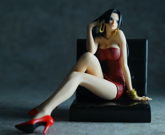 Boa Hancock ของแท้ JP แมวทอง - Creator X Creator Banpresto [โมเดลวันพีช]