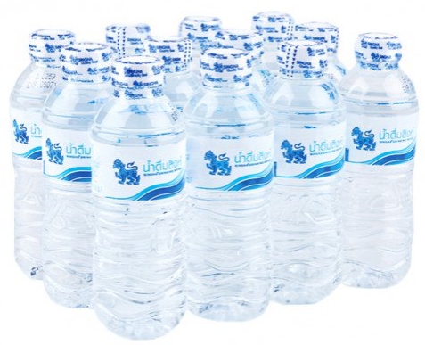 น้ำดื่ม [ตราสิงห์] 330 ml. (12ขวด/แพ็ค)