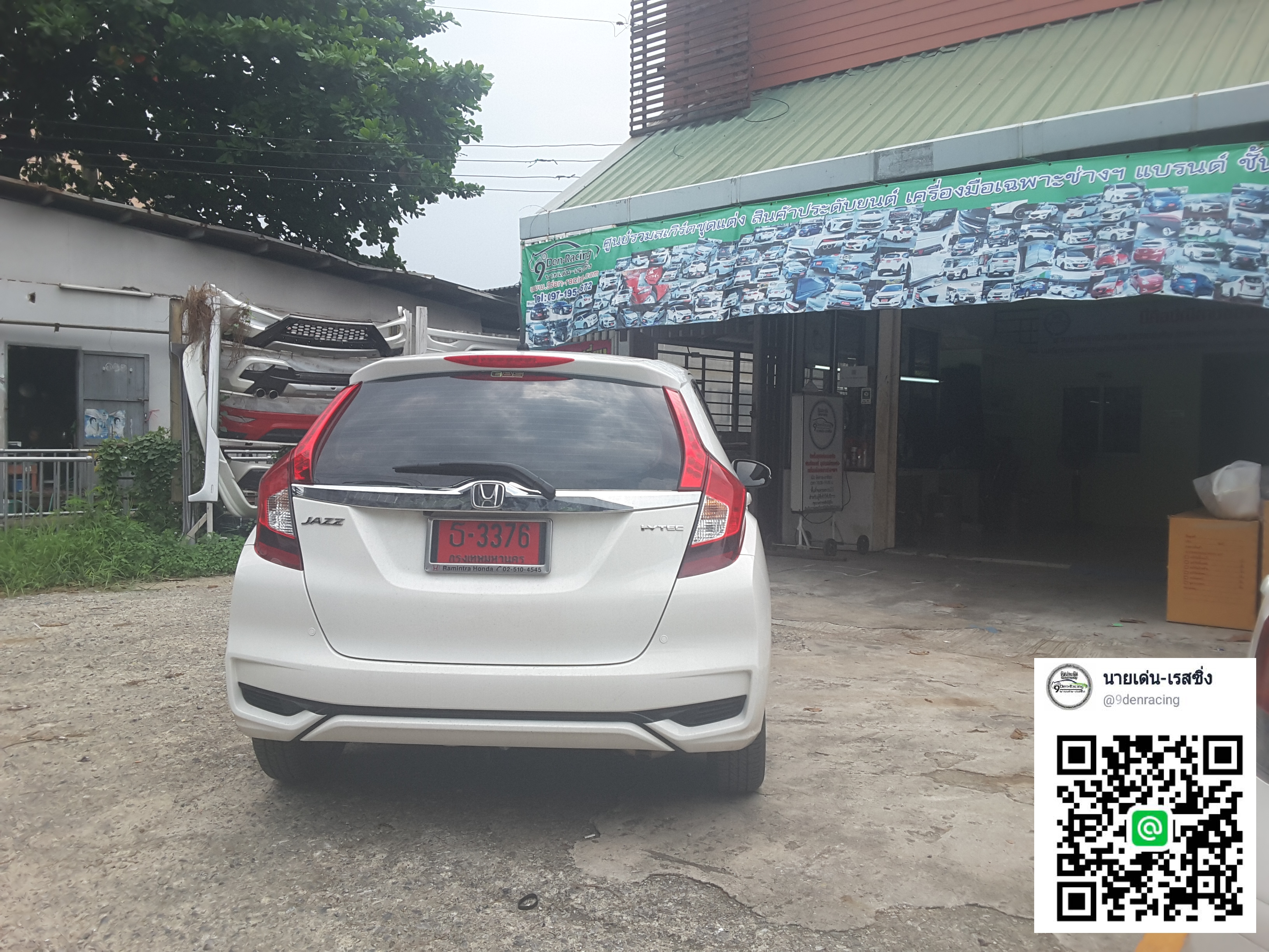 9DEN-MD-STYLE'17 VS HONDA JAZZ 2017-ON แค่เอาใจมา ก็ได้แระ 1000% กับท้ายท่อคู่แท้ พร้อมแล้วที่จะไปกับคุณ