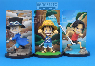 Brother Children Set ของแท้ JP แมวทอง - WCF Ichiban Kuji Banpresto [โมเดลวันพีช] (3 ตัว)