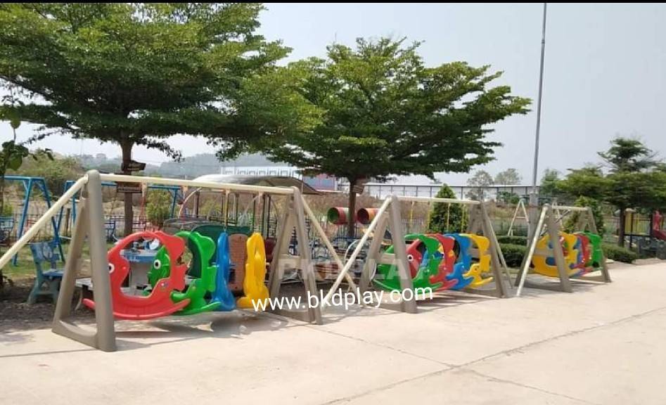 เครื่องเล่นสนาม,ของเล่นสนาม,ของเล่นเด็ก, ชิงช้าปลานีโม่