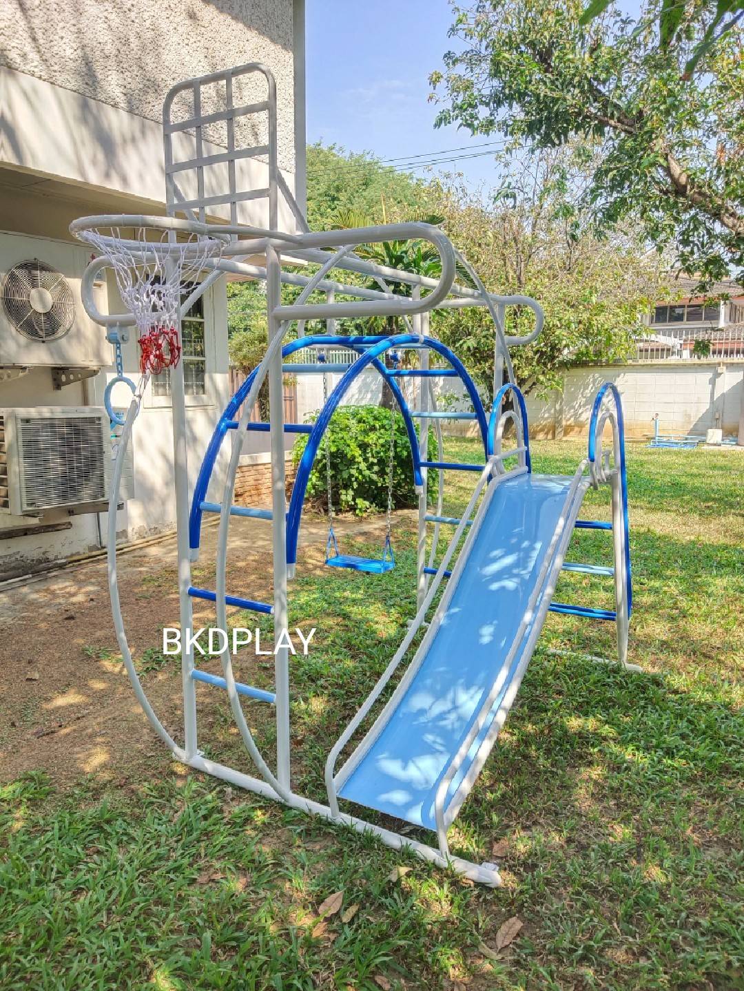 ชิงช้าตาชั่ง, เครื่องเล่นสนามกลางแจ้ง , เครื่องเล่นสนามแบบเหล็ก,ชิงช้า,สไลเดอร์,โยกเยกเหล็ก, ม้าหมุน, OutdoorPlayground, ราคาโรงงาน ขนาด 130x180x180 ซม.