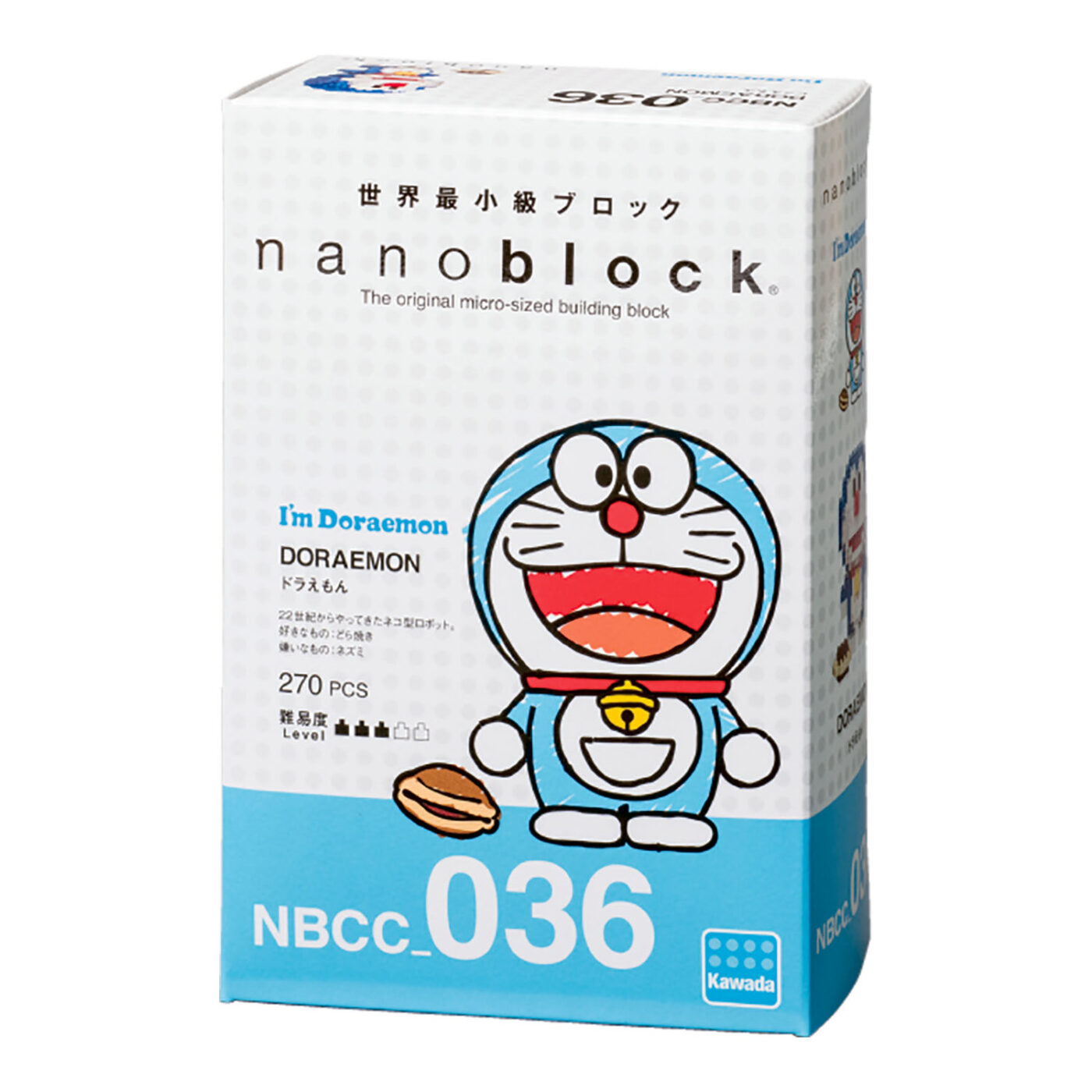 Doraemon (แบบประกอบ) ของแท้ JP - Nanoblock Kawada [เลโก้ Doraemon]