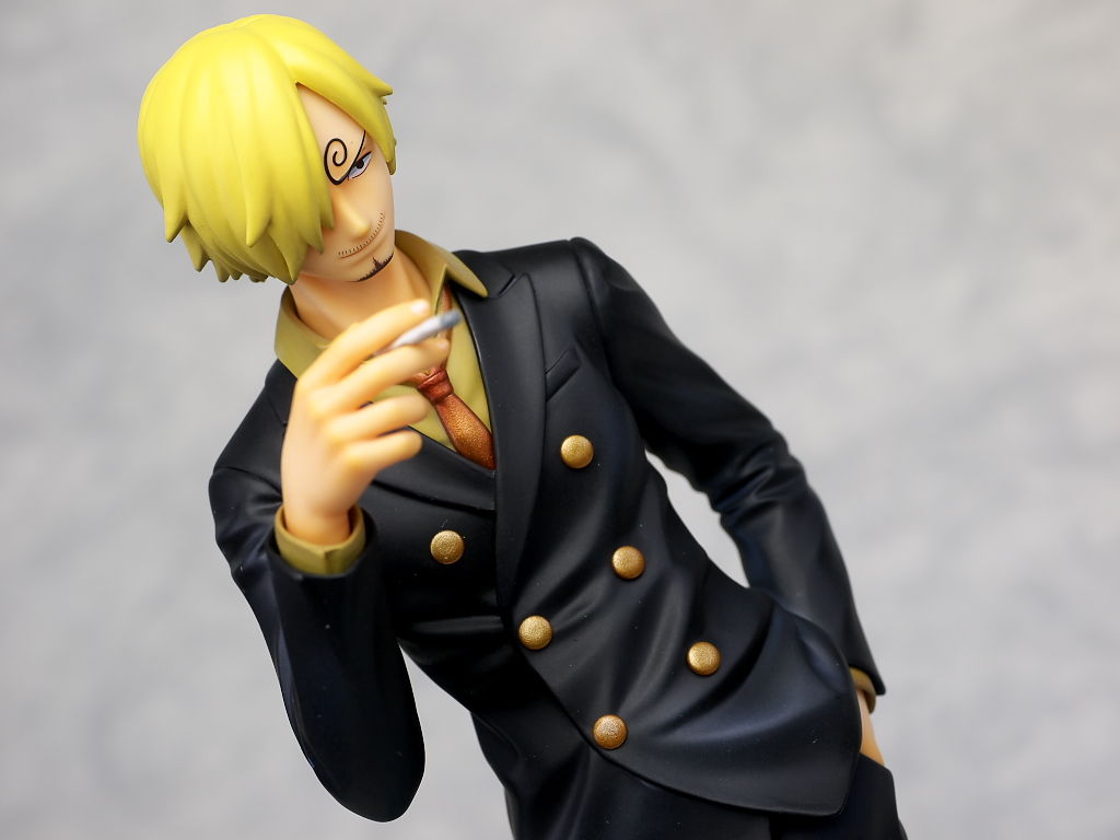Sanji ของแท้ JP แมวทอง - POP Sailing Again Megahouse [โมเดลวันพีช]
