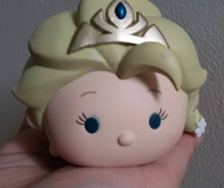 Elsa ของแท้ JP - Tsum Tsum Collection Bank [โมเดล Disney]