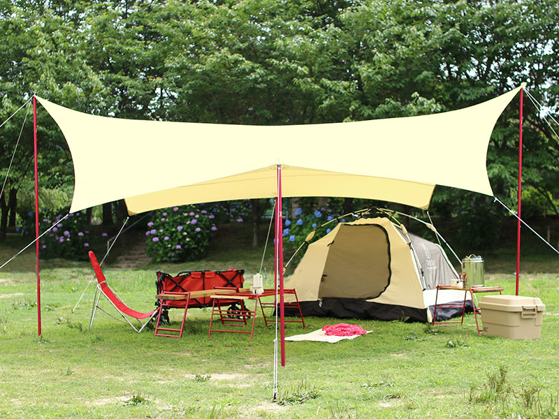 DoD Big Tarp Pole cm Red XP5-507R