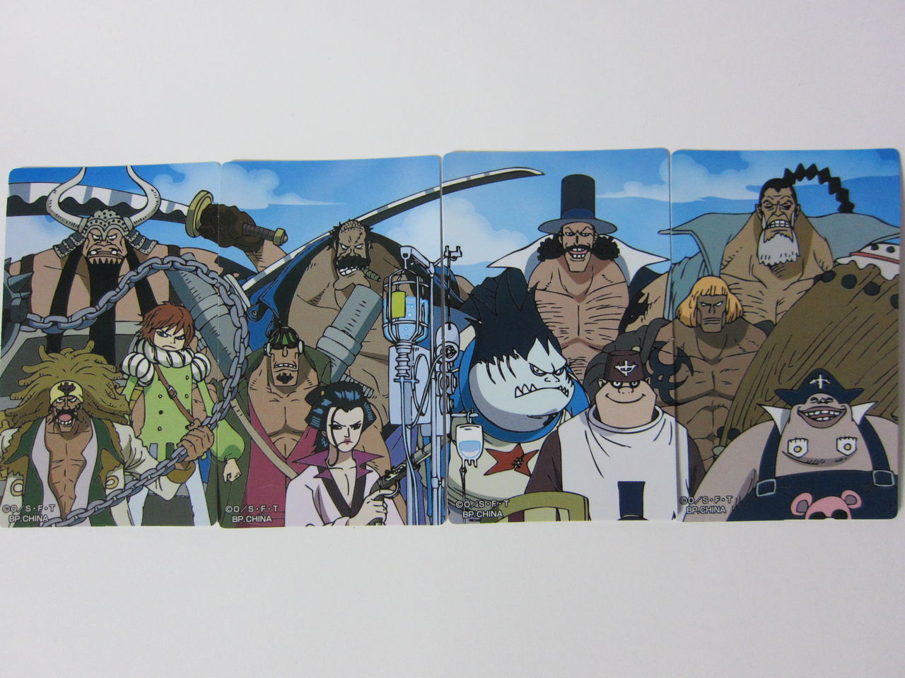 The Legend of Edward Newgate Set ของแท้ JP แมวทอง - WCF Ichiban Kuji Banpresto [โมเดลวันพีช] (4 ตัว)