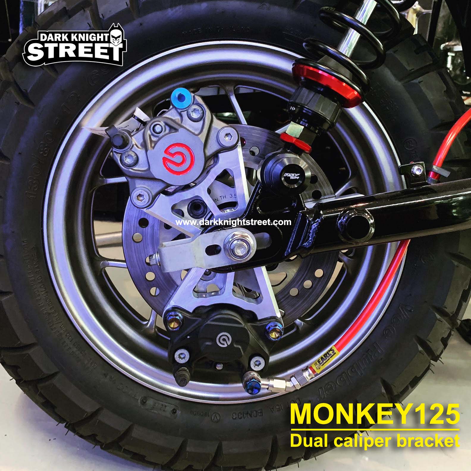 Monkey125 Dual caliper bracket