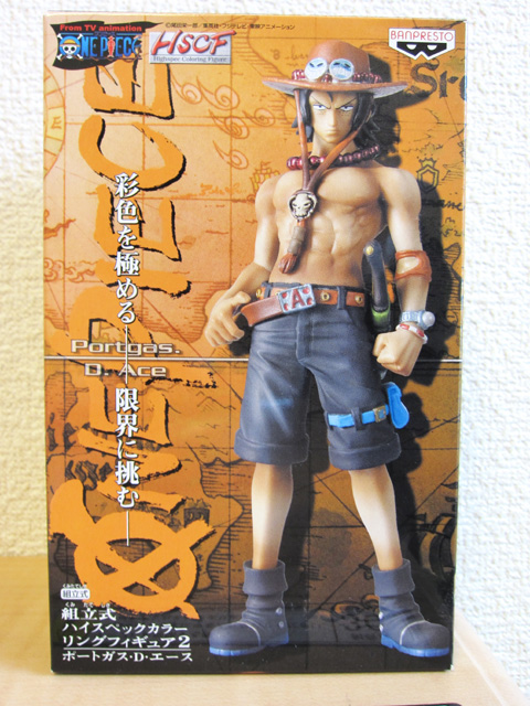 Ace ของแท้ JP แมวทอง - HSCF Banpresto [โมเดลวันพีช]