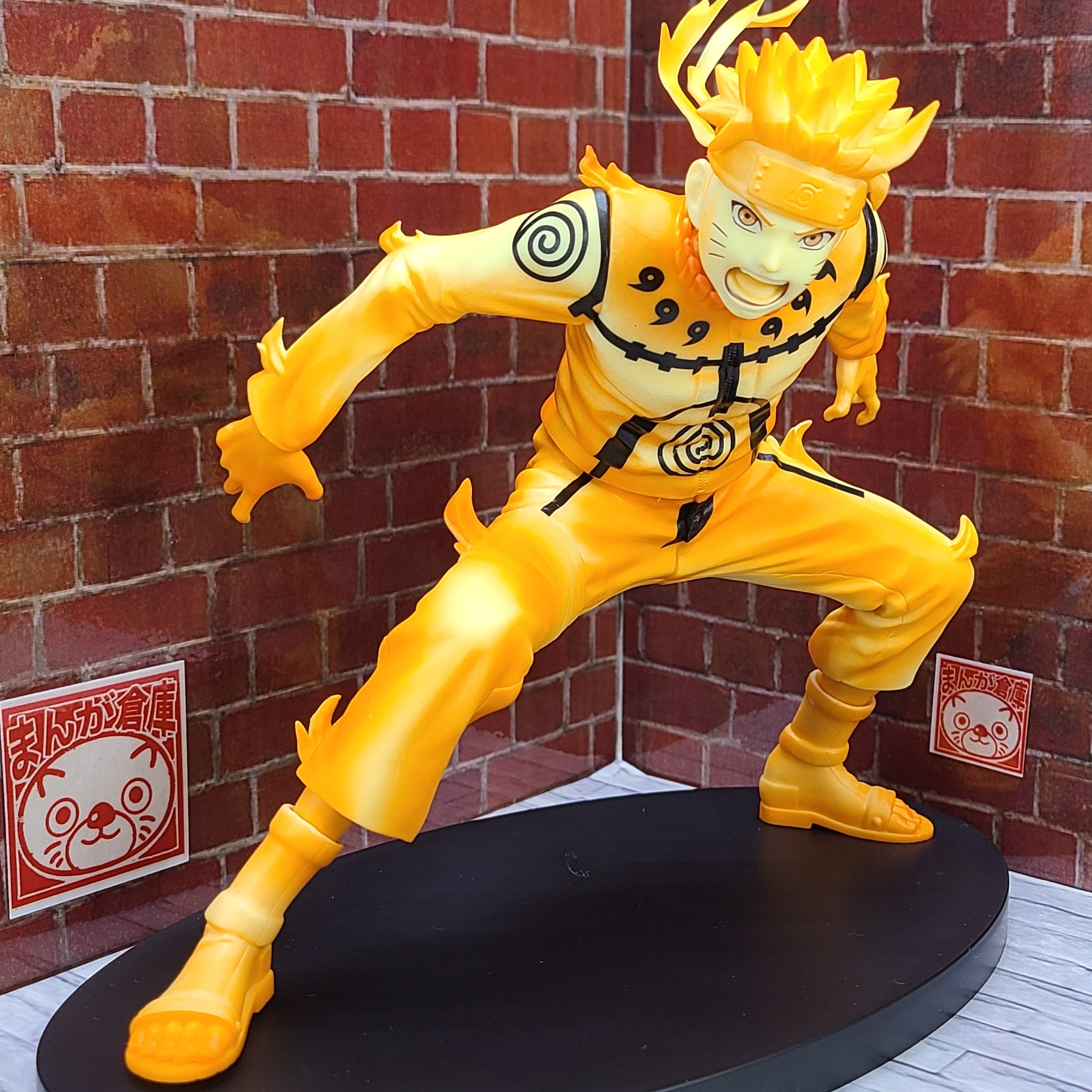 Naruto Nine-Tails Chakra Mode ของแท้ JP - Vibration Stars Banpresto [โมเดลนารูโตะ]