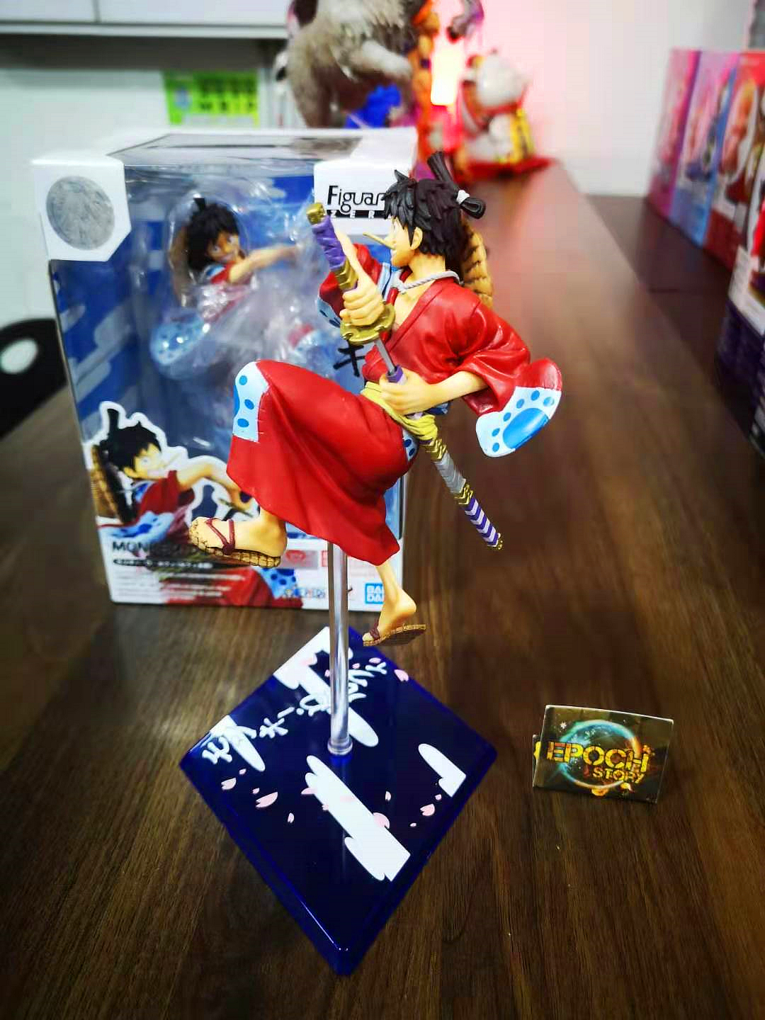 Luffy Wano ของแท้ JP แมวทอง - Figuarts Zero Bandai [โมเดลวันพีช]