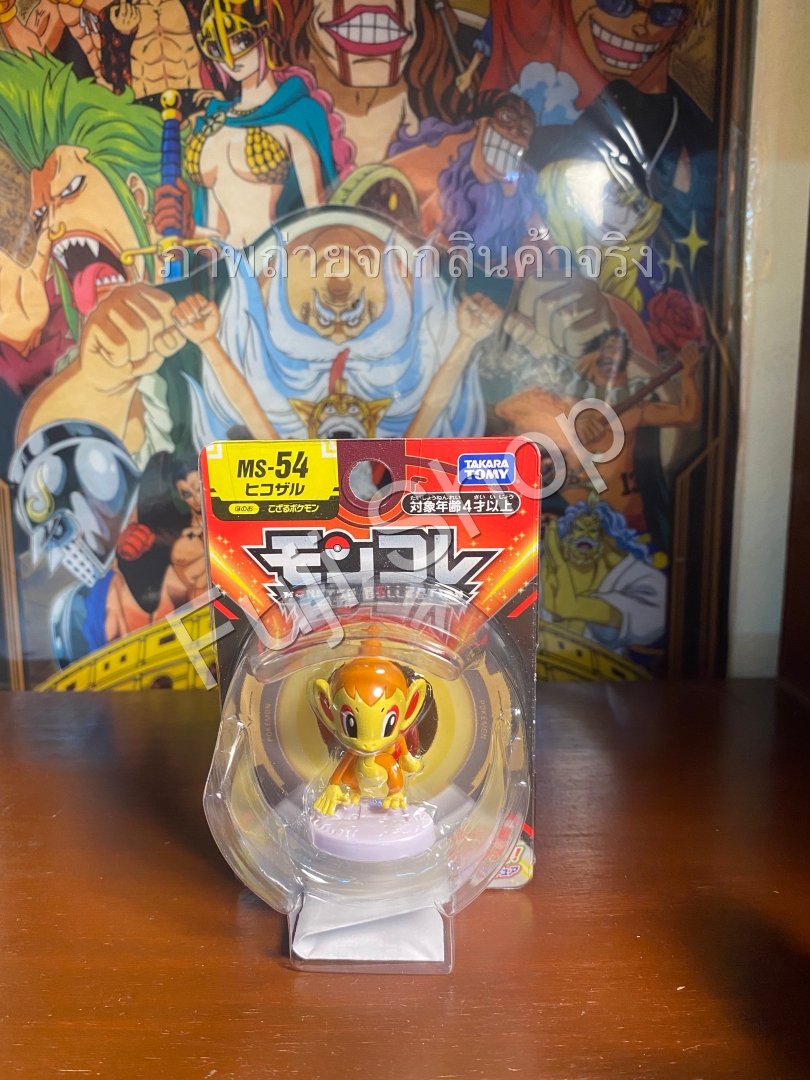 Chimchar ของแท้ JP - Monster Collection Takara Tomy [โมเดลโปเกมอน]