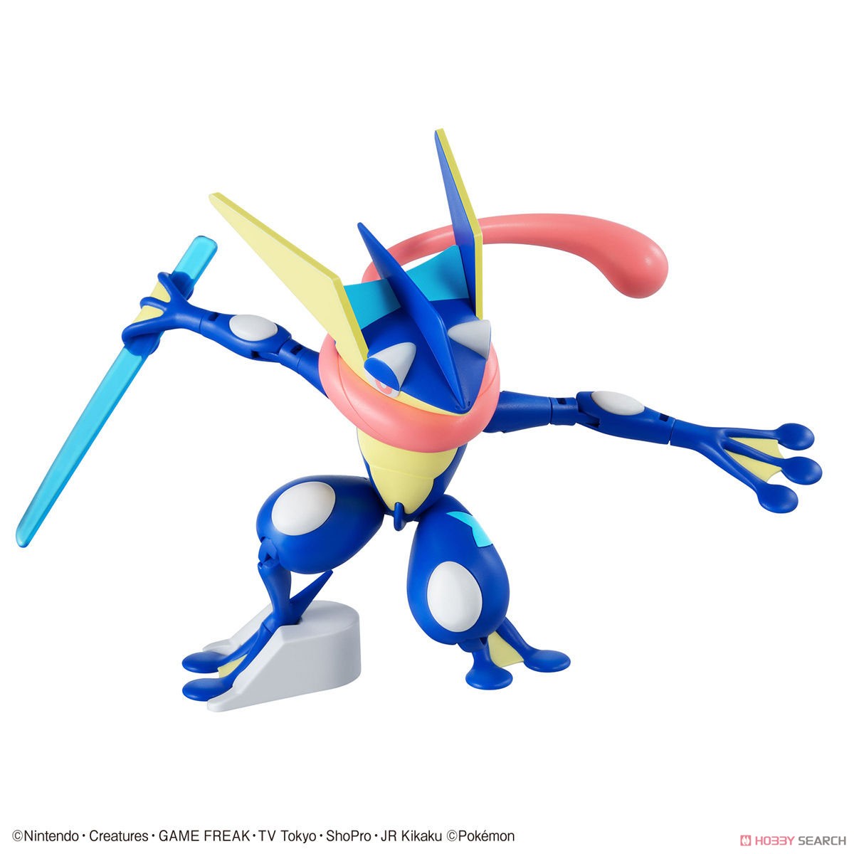 Greninja (แบบประกอบ) ของแท้ JP - Pokemon Plamo Bandai [โมเดลโปเกมอน]
