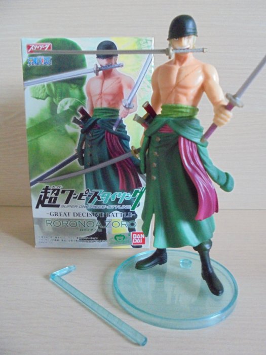 Zoro ของแท้ JP แมวทอง - Super Styling Bandai [โมเดลวันพีช]