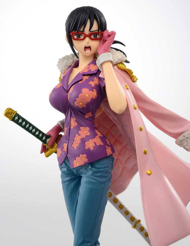 Tashigi ของแท้ JP แมวทอง - Scultures Banpresto [โมเดลวันพีช]