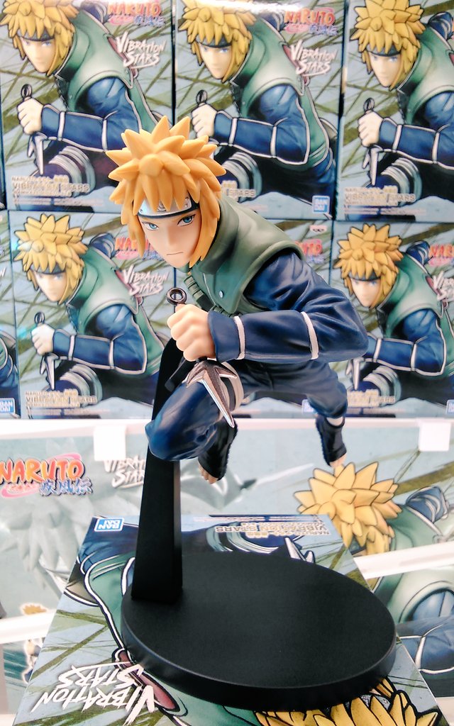 Minato ของแท้ JP - Vibration Stars Banpresto [โมเดลนารูโตะ]
