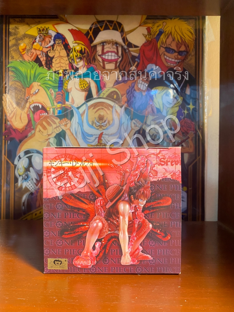 Luffy Gear 2 ของแท้ JP แมวทอง - Super Effect Banpresto [โมเดลวันพีช]