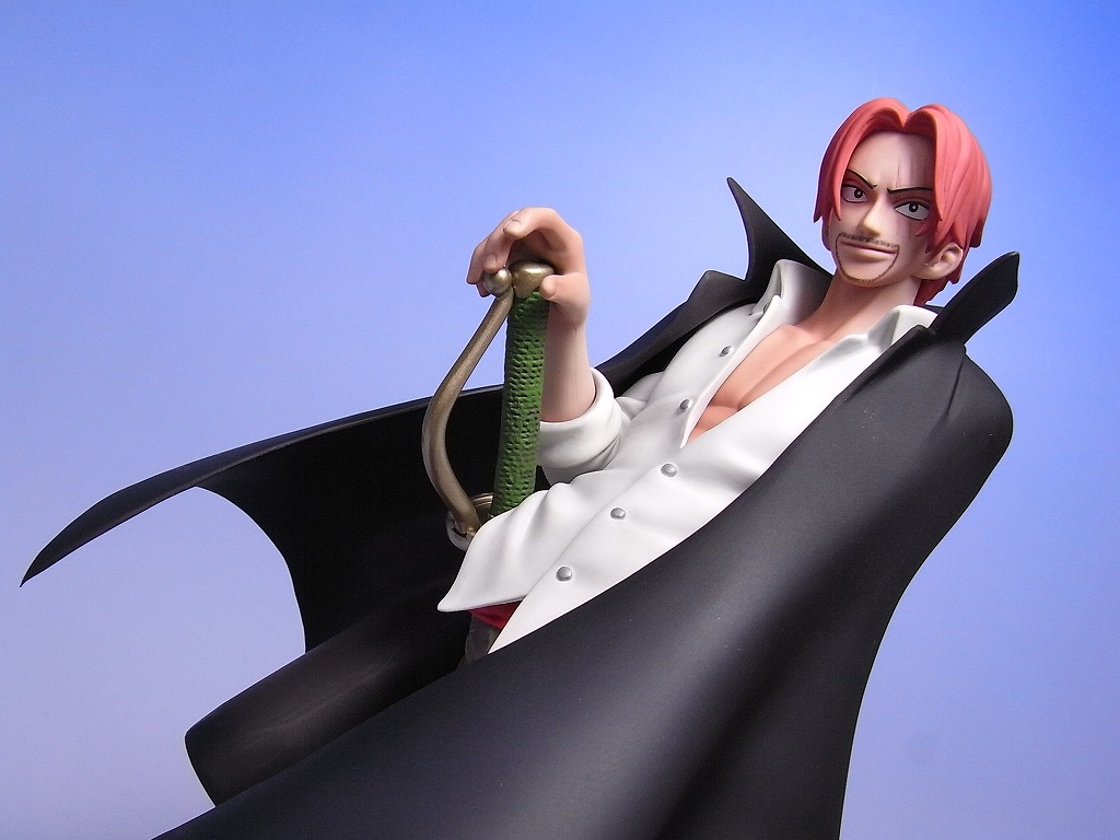 Shanks ของแท้ JP แมวทอง - POP NEO Megahouse [โมเดลวันพีช]