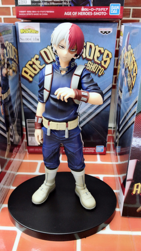 Todoroki ของแท้ JP - Age of Heroes Banpresto [โมเดล My Hero Academia]